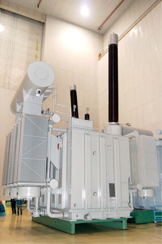 山東電力設備中電裝備埃塞項目250兆伏安 500千伏變壓器首臺產(chǎn)品順利通過沖擊后局部